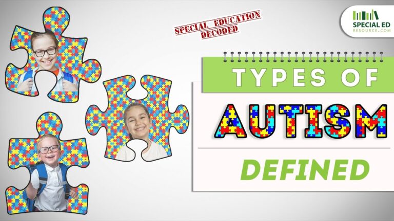 Types Of Autism | Special Education Decoded