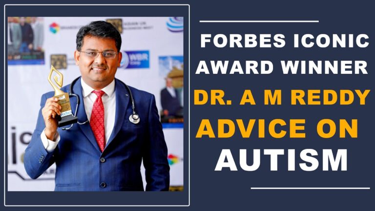 Forbes Iconic Award Winner Dr A M reddy on Autism || Hybiz tv