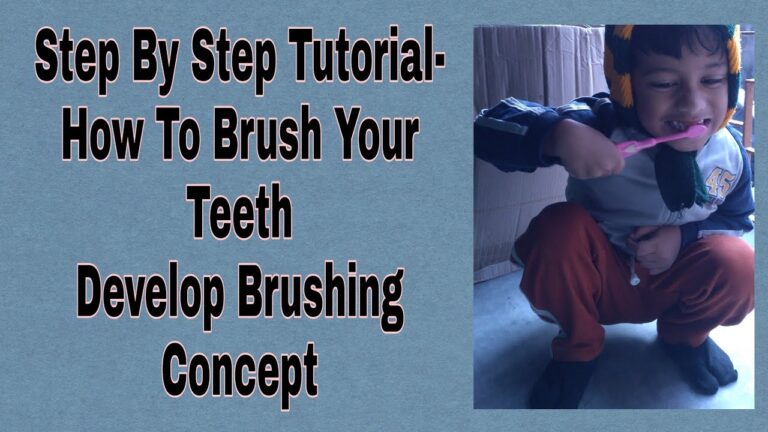How to teach your child with ASD ( Autism) to brush your teeth. Develop Brushing Concept