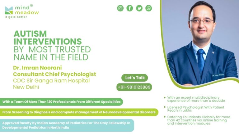 Autism Interventions & Success- Dr. Imran Noorani, Sir Ganga Ram Hospital New Delhi