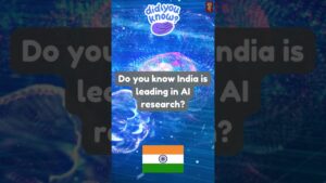 India is leading in AI research? 🇮🇳 #india #top #technology #tech #indiatech #shorts