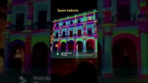 Get ready for d show #castellón #spain #telugu #india #lightshow #technology