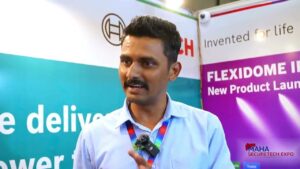 Mr. Datta Patane from Bosch India, shares about new tech products at Maha Securetech Expo 2024, Pune