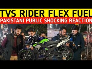 TVS RIDER 125 FLEX FUEL2024 I NEW BIKE TECHNOLOGY 2024 I INDIAN NEW BIKE I PAKISTANI PUBLIC REACTION