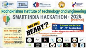 SMART INDIA HACKATHON-2024 | Radhakrishna Institute of Technology and Engineering | RITE | Khordha