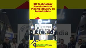 5G Technology Revolutionizes Mining Industry at India Mobile Congress 2024 #india #Coa #coalindia