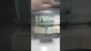 COUNTING OF CASH WITH NEW TECHNOLOGY 2024 #india #walletfactory #chinatechnology #uk #money
