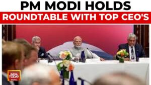 PM Modi's Roundtable With Tech Titans In New York | India Today