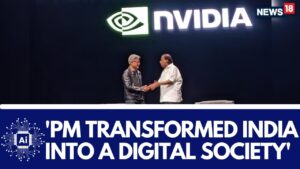 NVIDIA AI 2024 | Nvidia CEO Jensen Huang Lauds PM Modi's Digital India Vision | Mukesh Ambani | N18G