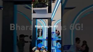 India showcase 6G technology at #IMC #India #telecom #6g