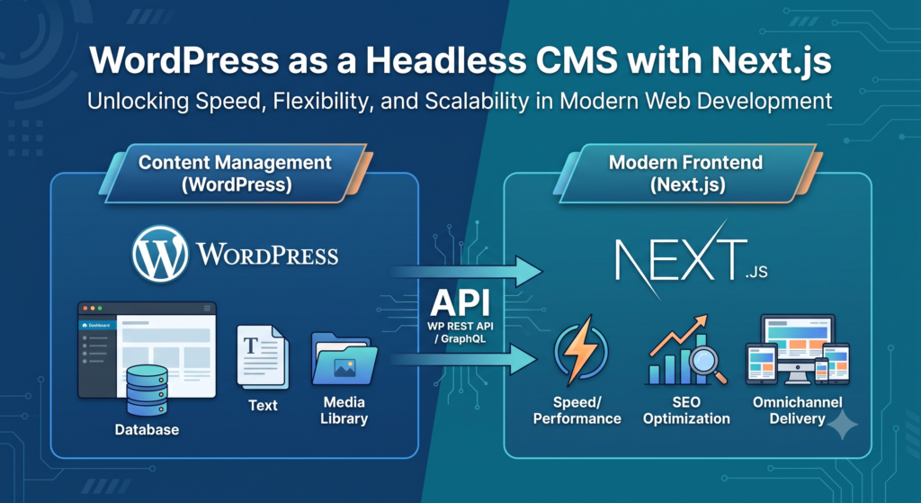 Exploring WordPress as a Headless CMS with Next.js: A Modern Approach to Web Development