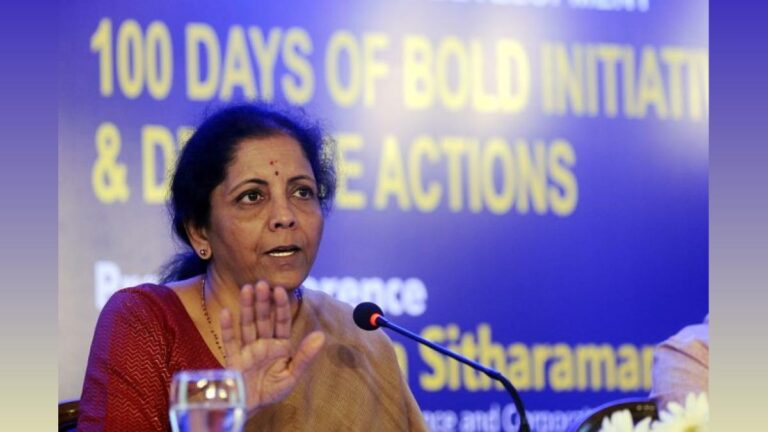India Resilient Amid Global Uncertainties: FM Sitharaman: Rediff Moneynews