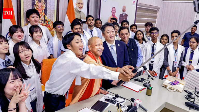 “Today you are students; tomorrow you will be scientists, artists, leaders”: UP CM calls for deeper India-Japan youth ties | India News