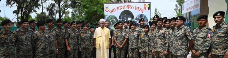 Border villages are frontline of India’s identity: LG Sinha