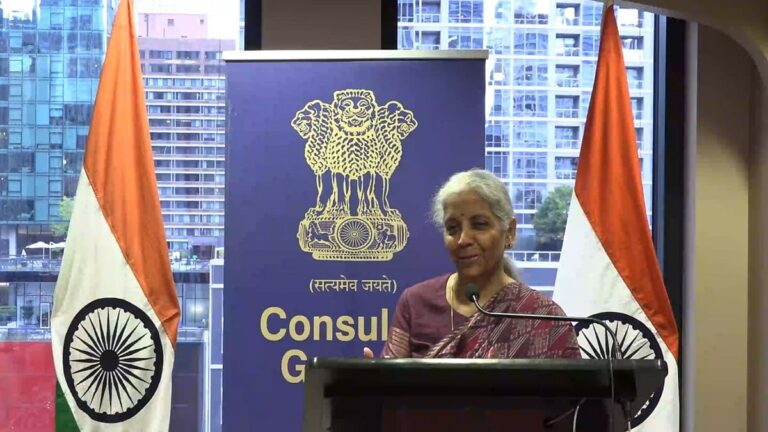 India has met fiscal deficit target for 2025-26: FM Nirmala Sitharaman in US